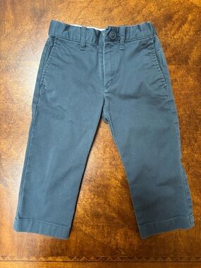 J.Crew Factory Boys Slim Pants in Flex Chino Legacy Blue, size 2T